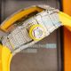 Replica Diamond Richard Mille RM35-01 Stainless Steel Watch Yellow Rubber Strap (6)_th.jpg
